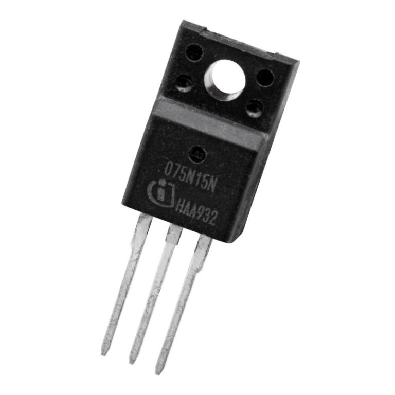 ماسفت 075N15N تایوانی مارک Infineon پکیج TO-220FP