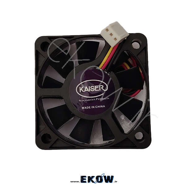 KASER 4 MINI فن KAISER 12V فن 12 ولت DC فن 5x5 سانتیمتر فن برای آردوینو فن رزبریپای کوچک فن خنککننده برد الکترونیکی فن کمصدا DC فن برای ماژولهای گرمایی فن برای پروژههای DIY فن الکترونیکی جمع و جور