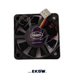 فن KAISER 12v 6*6 فن KAISER 12V فن DC 12 ولت فن 6x6 سانتی‌متر فن رباتیک فن آردوینو فن رزبری‌پای فن برای سیستم‌های الکترونیکی فن خنک‌کننده DC فن با سرعت بالا فن برای پروژه‌های DIY