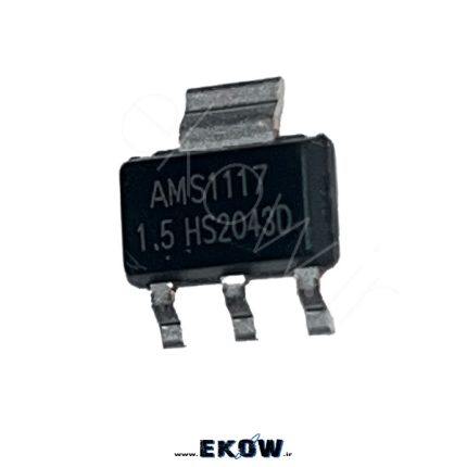 آی سی رگولاتور AMS1117-1.5V ams1117-1.5v رگولاتور ولتاژ خطی آی سی ams1117 پکیج sot223 رگولاتور 1.5 ولت برد الکترونیکی ams1117-1.5v نمای نزدیک آی سی رگولاتور ولتاژ ثابت ams1117 روی برد pcb رگولاتور خطی ams1117-1.5 پایه های آی سی ams1117 ams1117-1.5v مدار تغذیه رگولاتور ولتاژ کم نویز آی سی ams1117 نصب شده ams1117-1.5v کاربرد صنعتی رگولاتور ولتاژ پروژه الکترونیکی ams1117 پکیج smd آی سی تغذیه 1.5 ولت ams1117-1.5v برد توسعه رگولاتور خطی برای میکروکنترلر ams1117 نمای بالا آی سی رگولاتور روی pcb ams1117-1.5v خروجی پایدار رگولاتور ولتاژ آموزش الکترونیک ams1117-1.5v نمای جانبی آی سی ولتاژ ثابت smd ams1117 در مدار دیجیتال رگولاتور خطی جریان بالا ams1117-1.5v نصب سطحی آی سی رگولاتور کم مصرف ams1117-1.5v قطعه الکترونیکی رگولاتور ولتاژ هسته پردازنده ams1117 نمای پایه ها