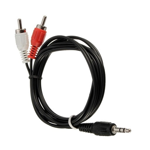 3.5mm-to-2-Male-RCA-Adapter-Cable-4-digik-ir-0135-1-512x512 کابل تبدیل 1 به 2 صدا اسپیکر 1.5m - تصویر 1