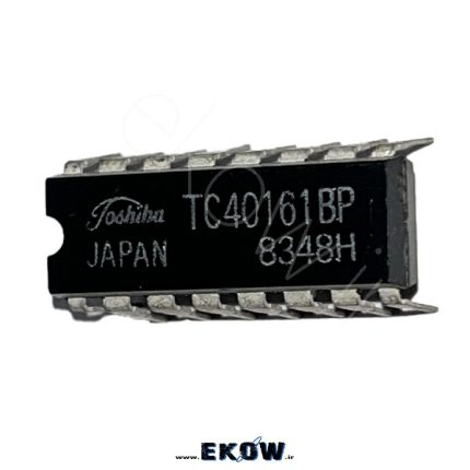 آی سی CD40161 آی سی CD40161 تصویر آی سی CD40161 شمارنده باینری پایه‌های آی سی CD40161 نقشه پین‌های CD40161 شمارنده 4 بیتی CD40161 آی سی CD40161 روی برد مدار چاپی مدار شمارنده با CD40161 تست آی سی CD40161 روی بردبرد خروجی‌های Q0 تا Q3 در CD40161 قطعه الکترونیکی CD40161 سری 4000 نصب آی سی CD40161 روی PCB ساختار داخلی شمارنده CD40161 مدار تقسیم فرکانس با CD40161 پکیج DIP آی سی CD40161 کاربرد آی سی CD40161 در مدار دیجیتال