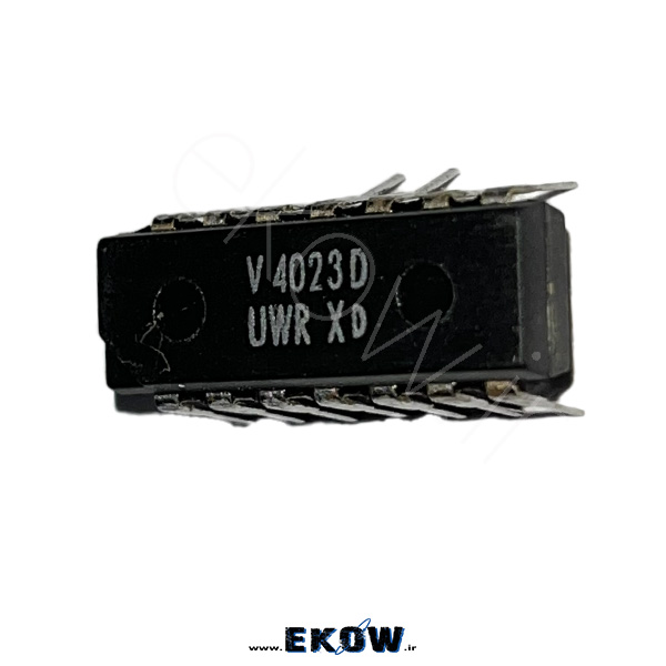 آی سی CD4023 آی سی CD4023 در پکیج DIP تصویر واقعی آی سی CD4023 نمای نزدیک آی سی CD4023 پایه های آی سی CD4023 آی سی CD4023 روی برد الکترونیکی کاربرد آی سی CD4023 در مدار دیجیتال بررسی ظاهری آی سی CD4023 آی سی CD4023 در پروژه الکترونیکی نصب آی سی CD4023 روی برد مدار نمونه با آی سی CD4023 آی سی CD4023 در برد آموزشی کاربرد آی سی CD4023 در مدار منطقی نمای بالای آی سی CD4023 قطعه الکترونیکی آی سی CD4023 استفاده از آی سی CD4023 در پروژه دیجیتال