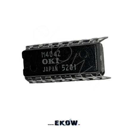آی سی CD4042 آی سی CD4042 در پکیج DIP‑16 تصویر واقعی آی سی CD4042 نمای نزدیک آی سی CD4042 پایه‌های آی سی CD4042 آی سی CD4042 روی برد الکترونیکی کاربرد آی سی CD4042 در مدار دیجیتال بررسی ظاهری آی سی CD4042 آی سی CD4042 در پروژه الکترونیکی نصب آی سی CD4042 روی برد مدار نمونه با آی سی CD4042 آی سی CD4042 در مدار ذخیره داده کاربرد آی سی CD4042 در مدار منطقی نمای بالای آی سی CD4042 قطعه الکترونیکی آی سی CD4042 استفاده از آی سی CD4042 در سیستم‌های کنترلی