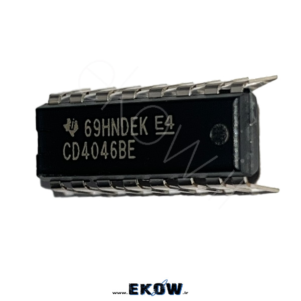 آی سی CD4046 آی سی CD4046 در پکیج DIP‑16 تصویر واقعی آی سی CD4046 نمای نزدیک آی سی CD4046 پایه‌های آی سی CD4046 آی سی CD4046 روی برد مدار چاپی مدار PLL با آی سی CD4046 کاربرد آی سی CD4046 در سینت‌سایزر فرکانس آی سی CD4046 در مدار کنترل فاز نصب آی سی CD4046 روی برد SMD مدار نمونه با آی سی CD4046 آی سی CD4046 در دمدولاتور FM آی سی CD4046 در سیستم کلاک دیجیتال نمای بالای آی سی CD4046 مدار تست آی سی CD4046 در آزمایشگاه استفاده از آی سی CD4046 در سیستم‌های PLL صنعتی