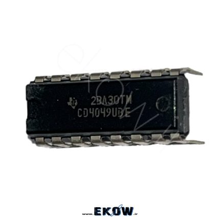آی سی CD4049 آی سی CD4049 تصویر واقعی آی سی CD4049 نمای نزدیک آی سی CD4049 پایه‌های آی سی CD4049 آی سی CD4049 روی برد مدار چاپی مدار بافر با آی سی CD4049 کاربرد آی سی CD4049 در مدار دیجیتال نصب آی سی CD4049 روی برد الکترونیکی نمای بالای آی سی CD4049 قطعه آی سی CD4049 در پکیج DIP بافر معکوس‌کننده CD4049 استفاده از آی سی CD4049 برای تطبیق سطح مدار تقویت سیگنال با آی سی CD4049 تست آی سی CD4049 در آزمایشگاه کاربرد آی سی CD4049 در سیستم کنترلی