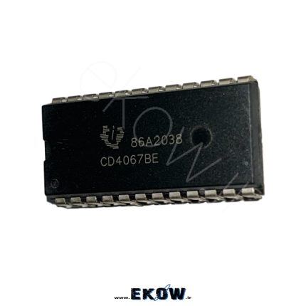 آی سی CD4067 آی سی CD4067 در پکیج DIP‑24 تصویر واقعی آی سی CD4067 نمای نزدیک آی سی CD4067 پایه‌های آی سی CD4067 آی سی CD4067 روی برد الکترونیکی کاربرد آی سی CD4067 در مدار سوئیچینگ آی سی CD4067 در پروژه کنترلی نصب آی سی CD4067 روی برد SMD نمای بالای آی سی CD4067 قطعه آی سی CD4067 مدار نمونه با آی سی CD4067 کاربرد آی سی CD4067 در انتخاب ورودی سنسور آی سی CD4067 در مولتی‌پلکسر آنالوگ آی سی CD4067 در تقسیم داده استفاده از آی سی CD4067 در سیستم‌های اندازه‌گیری