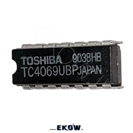 آی سی CD4069 آی سی CD4069 تصویر آی سی CD4069 شش گیت NOT پایه‌های آی سی CD4069 نقشه پین‌های CD4069 نمای نزدیک آی سی CD4069 آی سی CD4069 روی برد الکترونیکی مدار نوسان‌ساز با CD4069 تست آی سی CD4069 روی بردبرد گیت منطقی NOT در CD4069 قطعه الکترونیکی CD4069 سری 4000 نصب آی سی CD4069 روی PCB ساختار داخلی گیت‌های CD4069 آی سی CD4069 برای پروژه‌های دیجیتال پکیج DIP آی سی CD4069 مدار منطقی با آی سی CD4069