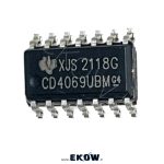 آی سی CD4069 smd آی سی CD4069 SMD تصویر آی سی CD4069 SMD نمای نزدیک آی سی CD4069 SMD پایه‌های آی سی CD4069 SMD آی سی CD4069 SMD روی برد مدار چاپی گیت منطقی CD4069 SMD مدار نوسان‌ساز با آی سی CD4069 SMD کاربرد آی سی CD4069 SMD در مدار دیجیتال قطعه CD4069 SMD روی PCB نمای بالای آی سی CD4069 SMD نصب آی سی CD4069 SMD روی برد الکترونیکی مدار اینورتر با CD4069 SMD تست آی سی CD4069 SMD گیت NOT CMOS CD4069 SMD قطعه الکترونیکی CD4069 SMD در مدار دیجیتال