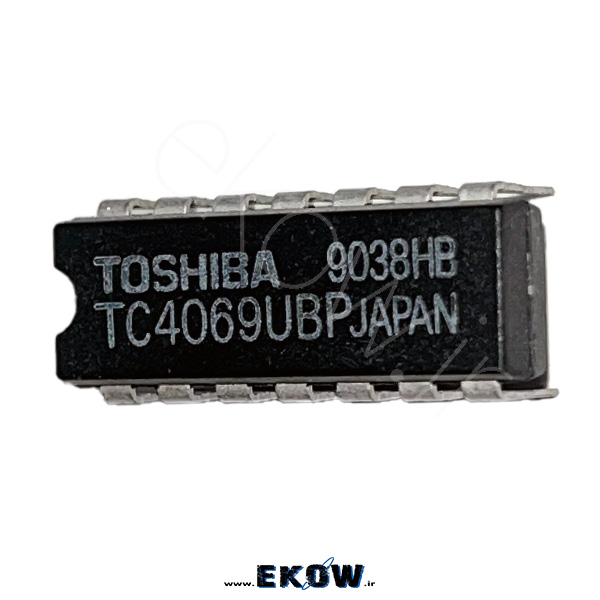 آی سی CD4069 آی سی CD4069 تصویر آی سی CD4069 شش گیت NOT پایه‌های آی سی CD4069 نقشه پین‌های CD4069 نمای نزدیک آی سی CD4069 آی سی CD4069 روی برد الکترونیکی مدار نوسان‌ساز با CD4069 تست آی سی CD4069 روی بردبرد گیت منطقی NOT در CD4069 قطعه الکترونیکی CD4069 سری 4000 نصب آی سی CD4069 روی PCB ساختار داخلی گیت‌های CD4069 آی سی CD4069 برای پروژه‌های دیجیتال پکیج DIP آی سی CD4069 مدار منطقی با آی سی CD4069