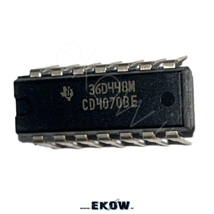 آی سی CD4070 آی سی CD4070 تراشه منطقی CD4070 پین‌های آی سی CD4070 نقشه پایه CD4070 گیت XOR در آی سی CD4070 مدار منطقی با CD4070 تست آی سی CD4070 روی بردبرد ساختار داخلی CD4070 آی سی CD4070 سری 4000 نصب CD4070 روی برد مدار چاپی عملکرد گیت XOR در CD4070 قطعه الکترونیکی CD4070 DIP کاربرد CD4070 در مدار دیجیتال آی سی XOR چهارگانه CD4070 دیاگرام منطقی CD4070