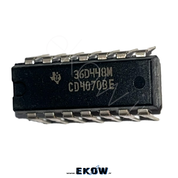 آی سی CD4070 آی سی CD4070 تراشه منطقی CD4070 پین‌های آی سی CD4070 نقشه پایه CD4070 گیت XOR در آی سی CD4070 مدار منطقی با CD4070 تست آی سی CD4070 روی بردبرد ساختار داخلی CD4070 آی سی CD4070 سری 4000 نصب CD4070 روی برد مدار چاپی عملکرد گیت XOR در CD4070 قطعه الکترونیکی CD4070 DIP کاربرد CD4070 در مدار دیجیتال آی سی XOR چهارگانه CD4070 دیاگرام منطقی CD4070