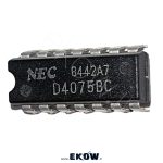آی سی CD4075 آی سی CD4075 تصویر آی سی CD4075 گیت OR پایه‌های آی سی CD4075 نقشه پین‌های CD4075 گیت OR سه ورودی CD4075 آی سی CD4075 روی برد مدار چاپی تست آی سی CD4075 روی بردبرد ساختار داخلی CD4075 قطعه الکترونیکی CD4075 سری 4000 نصب آی سی CD4075 روی PCB مدار منطقی با CD4075 عملکرد گیت OR در CD4075 کاربرد آی سی CD4075 در مدار دیجیتال پکیج DIP آی سی CD4075 مدار ترکیبی با گیت OR CD4075