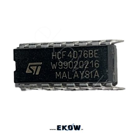 آی سی CD4076 آی سی CD4076 تصویر آی سی CD4076 نمای نزدیک آی سی CD4076 پایه‌های آی سی CD4076 آی سی CD4076 روی برد مدار چاپی فلیپ‌فلاپ D نوع CD4076 مدار ذخیره داده با CD4076 کاربرد آی سی CD4076 در مدار دیجیتال قطعه CD4076 روی PCB نمای بالای آی سی CD4076 نصب آی سی CD4076 روی برد الکترونیکی خروجی Q و Q̅ در CD4076 تست آی سی CD4076 فلیپ‌فلاپ CMOS سری 4000 CD4076 قطعه الکترونیکی CD4076 در مدار دیجیتال