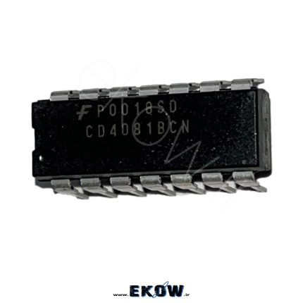 آی سی CD4081 آی سی CD4081 خرید آی سی CD4081 تراشه منطقی CD4081 پین اوت CD4081 نقشه پایه CD4081 مدار داخلی CD4081 گیت AND در CD4081 مدار منطقی با CD4081 آی سی CD4081 سری 4000 تست CD4081 روی بردبرد آی سی CD4081 DIP کاربرد CD4081 در مدار دیجیتال Quad AND Gate CD4081 نصب CD4081 روی برد PCB مدار گیت AND با CD4081