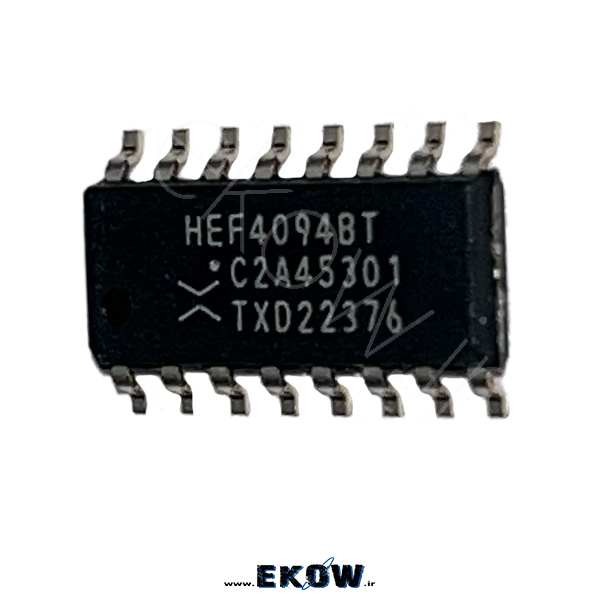 آی سی CD4094 smd آی سی CD4094 SMD تصویر آی سی CD4094 SMD نمای نزدیک آی سی CD4094 SMD پایه‌های آی سی CD4094 SMD آی سی CD4094 SMD روی برد مدار چاپی شیفت رجیستر CD4094 SMD مدار شیفت رجیستر با CD4094 SMD کاربرد آی سی CD4094 SMD در مدار دیجیتال قطعه CD4094 SMD روی PCB نمای بالای آی سی CD4094 SMD نصب آی سی CD4094 SMD روی برد الکترونیکی گسترش خروجی با CD4094 SMD تست آی سی CD4094 SMD رجیستر سریال به موازی CD4094 SMD قطعه الکترونیکی CD4094 SMD در مدار دیجیتال