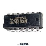 آی سی CD7403 آی سی CD7403 خرید آی سی CD7403 تراشه 7403 پین اوت CD7403 نقشه پایه 7403 مدار داخلی CD7403 7403 NAND gate TTL NAND 7403 7403 pinout diagram quad NAND gate 7403 logic IC 7403 آی سی 7403 سری 74 open collector NAND 7403 wired AND logic 7403 کاربرد CD7403 در مدار دیجیتال