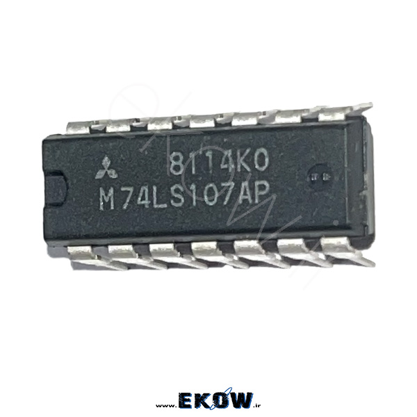 آی سی CD74107 آی سی CD74107 خرید آی سی CD74107 تراشه 74107 پین اوت CD74107 نقشه پایه 74107 مدار داخلی CD74107 JK Flip Flop 74107 آی سی 74107 سری 74 مدار فلیپ فلاپ با 74107 تست CD74107 روی بردبرد آی سی 74107 DIP14 فلیپ فلاپ JK با 74107 کاربرد CD74107 در مدار دیجیتال مدار شمارنده با 74107 آی سی TTL 74107