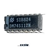 آی سی CD74112 آی سی CD74112 خرید آی سی CD74112 تراشه 74112 پین اوت CD74112 نقشه پایه 74112 مدار داخلی CD74112 dual JK flip flop 74112 آی سی 74112 سری 74 TTL flip flop 74112 کاربرد CD74112 در مدار دیجیتال آی سی 74112 DIP14 74112 pinout diagram JK flip flop 74112 فلیپ فلاپ دیجیتال 74112 مدار منطقی با 74112