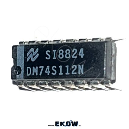 آی سی CD74112 آی سی CD74112 خرید آی سی CD74112 تراشه 74112 پین اوت CD74112 نقشه پایه 74112 مدار داخلی CD74112 dual JK flip flop 74112 آی سی 74112 سری 74 TTL flip flop 74112 کاربرد CD74112 در مدار دیجیتال آی سی 74112 DIP14 74112 pinout diagram JK flip flop 74112 فلیپ فلاپ دیجیتال 74112 مدار منطقی با 74112