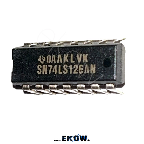 آی سی CD74126 آی سی CD74126 خرید آی سی CD74126 تراشه 74126 پین اوت CD74126 نقشه پایه 74126 مدار داخلی CD74126 74126 buffer IC TTL buffer 74126 74126 pinout diagram quad buffer 74126 logic IC 74126 آی سی 74126 سری 74 tri state buffer 74126 3 state buffer IC کاربرد CD74126 در مدار دیجیتال