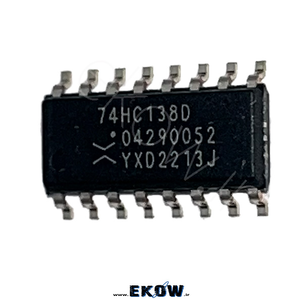 آی سی CD74138 smd آی سی CD74138 SMD خرید آی سی CD74138 SMD تراشه 74138 SMD پین اوت CD74138 نقشه پایه 74138 مدار داخلی CD74138 decoder 74138 smd آی سی 74138 سری 74 3 to 8 decoder 74138 کاربرد CD74138 در مدار دیجیتال آی سی 74138 SMD package 74138 pinout diagram دمولتی پلکسر 74138 TTL decoder 74138 آی سی 74138 SOIC