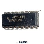 آی سی CD74145 آی سی CD74145 خرید آی سی CD74145 تراشه 74145 پین اوت CD74145 نقشه پایه 74145 مدار داخلی CD74145 74145 BCD decoder TTL decoder 74145 74145 pinout diagram BCD to decimal decoder 74145 logic IC 74145 آی سی 74145 سری 74 دیکودر BCD به دهدهی کاربرد CD74145 در مدار دیجیتال decimal decoder IC 74145