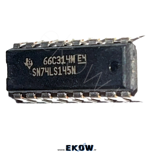 آی سی CD74145 آی سی CD74145 خرید آی سی CD74145 تراشه 74145 پین اوت CD74145 نقشه پایه 74145 مدار داخلی CD74145 74145 BCD decoder TTL decoder 74145 74145 pinout diagram BCD to decimal decoder 74145 logic IC 74145 آی سی 74145 سری 74 دیکودر BCD به دهدهی کاربرد CD74145 در مدار دیجیتال decimal decoder IC 74145
