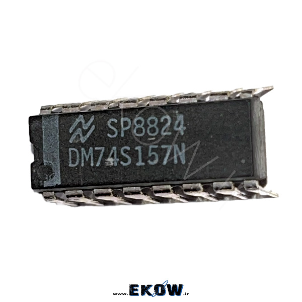 آی سی CD74157 آی سی CD74157 خرید آی سی CD74157 تراشه 74157 پین اوت CD74157 نقشه پایه 74157 مدار داخلی CD74157 quad 2 to 1 multiplexer 74157 آی سی 74157 سری 74 multiplexer 74157 کاربرد CD74157 در مدار دیجیتال آی سی 74157 DIP16 74157 pinout diagram TTL multiplexer 74157 مالتی پلکسر 74157 مدار منطقی با 74157