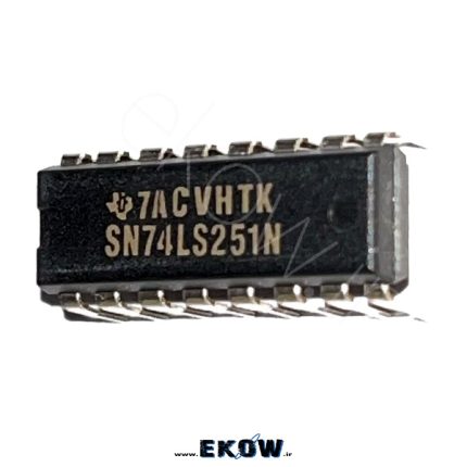آی سی CD74251 آی سی CD74251 خرید آی سی CD74251 تراشه 74251 پین اوت CD74251 نقشه پایه 74251 مدار داخلی CD74251 8 to 1 multiplexer 74251 آی سی 74251 سری 74 TTL multiplexer 74251 کاربرد CD74251 در مدار دیجیتال آی سی 74251 DIP16 74251 pinout diagram data selector 74251 tri-state multiplexer 74251 مدار مالتی پلکسر با 74251
