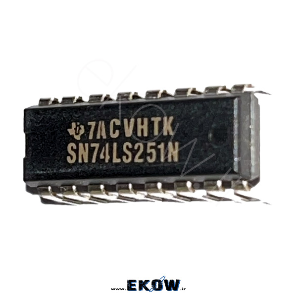 آی سی CD74251 آی سی CD74251 خرید آی سی CD74251 تراشه 74251 پین اوت CD74251 نقشه پایه 74251 مدار داخلی CD74251 8 to 1 multiplexer 74251 آی سی 74251 سری 74 TTL multiplexer 74251 کاربرد CD74251 در مدار دیجیتال آی سی 74251 DIP16 74251 pinout diagram data selector 74251 tri-state multiplexer 74251 مدار مالتی پلکسر با 74251