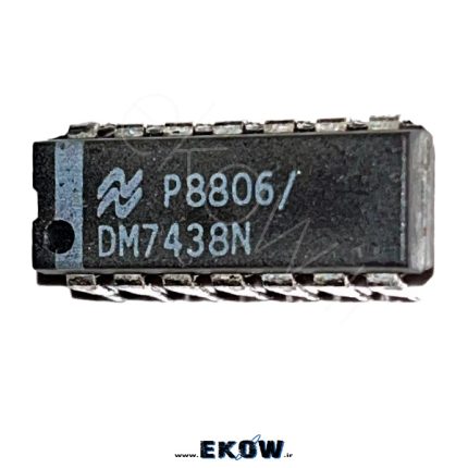 آی سی CD7438 آی سی CD7438 خرید آی سی CD7438 تراشه 7438 پین اوت CD7438 نقشه پایه 7438 مدار داخلی CD7438 7438 NAND gate TTL NAND 7438 7438 pinout diagram quad NAND gate 7438 logic IC 7438 آی سی 7438 سری 74 open collector NAND 7438 کاربرد CD7438 در مدار دیجیتال wired AND NAND gate
