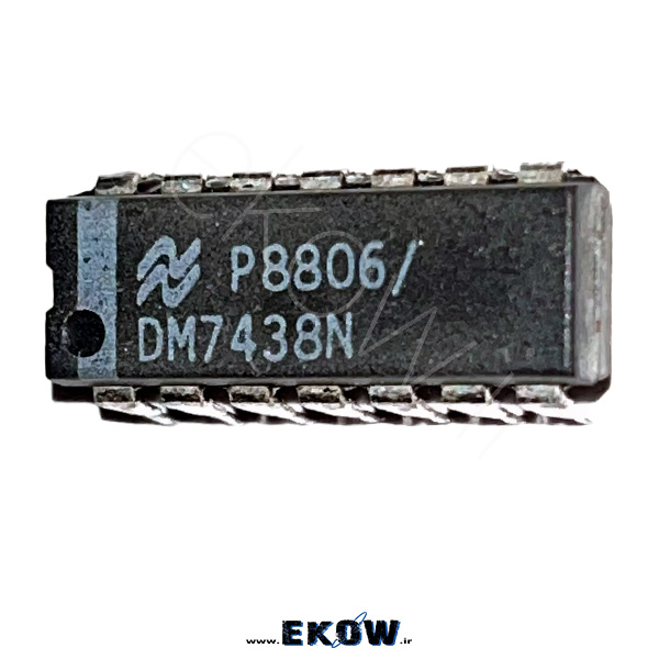 آی سی CD7438 آی سی CD7438 خرید آی سی CD7438 تراشه 7438 پین اوت CD7438 نقشه پایه 7438 مدار داخلی CD7438 7438 NAND gate TTL NAND 7438 7438 pinout diagram quad NAND gate 7438 logic IC 7438 آی سی 7438 سری 74 open collector NAND 7438 کاربرد CD7438 در مدار دیجیتال wired AND NAND gate