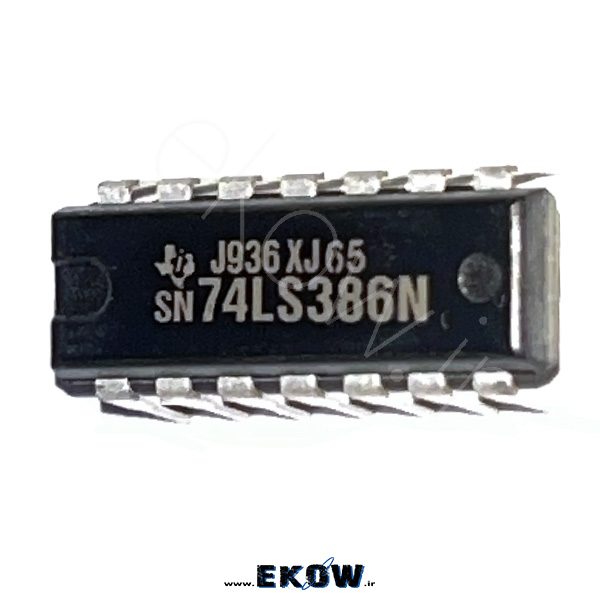 آی سی CD74386 آی سی CD74386 IC CD74386 CD74386 XOR IC 74 series XOR gate quad XOR gate IC IC 74386 datasheet pinout CD74386 مدار داخلی CD74386 خرید آی سی CD74386 قیمت آی سی CD74386 74LS386 logic IC TTL gate exclusive OR XOR logic IC 74386 IC XOR چهار ورودی تراشه گیت XOR 74386 digital logic IC CD74386 Comparator IC 74386 Half adder XOR IC 74386