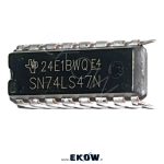 آی سی CD7447 آی سی CD7447 خرید آی سی CD7447 تراشه 7447 پین اوت CD7447 نقشه پایه 7447 مدار داخلی CD7447 7447 BCD to 7 segment TTL decoder 7447 7447 pinout diagram BCD decoder 7447 seven segment driver 7447 آی سی 7447 سری 74 درایور سون سگمنت 7447 کاربرد CD7447 در مدار دیجیتال BCD to 7 segment IC 7447