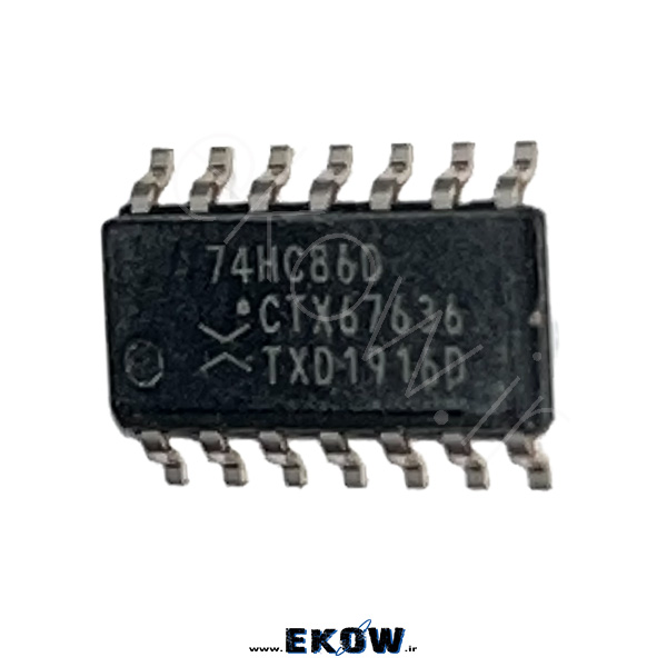 آی سی CD7486 smd آی سی CD7486 SMD خرید آی سی CD7486 SMD تراشه 7486 SMD پین اوت CD7486 SMD نقشه پایه 7486 SMD مدار داخلی CD7486 Quad XOR Gate 7486 آی سی 7486 سری 74 مدار XOR با CD7486 تست CD7486 روی برد آی سی 7486 SOP14 گیت XOR دو ورودی 7486 کاربرد CD7486 در مدار دیجیتال Exclusive OR 7486 آی سی TTL 7486