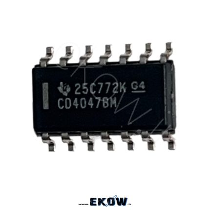 آی سی CD4047 smd آی سی CD4047 SMD تصویر واقعی آی سی CD4047 SMD نمای نزدیک آی سی CD4047 SMD پایه‌های آی سی CD4047 SMD آی سی CD4047 SMD روی برد مدار چاپی مدار نوسان‌ساز با آی سی CD4047 SMD کاربرد آی سی CD4047 SMD در تولید پالس نصب آی سی CD4047 SMD روی برد الکترونیکی نمای بالای آی سی CD4047 SMD قطعه آی سی CD4047 SMD در پکیج SOIC مدار اینورتر با آی سی CD4047 SMD استفاده از آی سی CD4047 SMD در تایمر آی سی CD4047 SMD در مدار مولد کلاک تست آی سی CD4047 SMD در آزمایشگاه کاربرد آی سی CD4047 SMD در پروژه الکترونیکی
