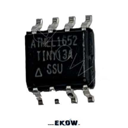 آی سی Attiny13 smd آی سی ATtiny13 ATtiny13 SMD نمای نزدیک میکروکنترلر AVR کوچک برد آموزشی ATtiny13 ATtiny13 کنترل LED میکروکنترلر کم‌مصرف ATtiny13 مدار دیجیتال پروژه DIY ATtiny13 ATtiny13 پین‌های I/O مدار کوچک میکروکنترلر ATtiny13 تایمر داخلی کنترل سنسور دیجیتال ATtiny13 پروژه آموزشی برد میکروکنترلر کوچک ATtiny13 عملکرد پایدار میکروکنترلر پروژه DIY ATtiny13 روی PCB LED و ATtiny13 ATtiny13 مدار ساده میکروکنترلر ۸ بیتی ATtiny13 کم‌مصرف برد آموزشی AVR ATtiny13 برنامه‌پذیر میکروکنترلر مدار کوچک ATtiny13 مدار الکترونیک کنترل خروجی دیجیتال ATtiny13 پروژه عملی برد کوچک ATtiny13 ATtiny13 قطعه SMD مدار کنترل دیجیتال
