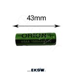 باتری لیتیوم یون 1500ma 4/5AA (لیتیوم یون ORION 4.5AA 1500mAh 1.2V) باتری لیتیوم یون 1500ma 4/5AA لیتیوم یون ORION 4.5AA 1500mAh 1.2V باتری لیتیوم یون باتری لیتیوم یون 1500 باتری لیتیوم 1500 باتیر لیتیوم 4/5 باتری لیتیوم 4.5