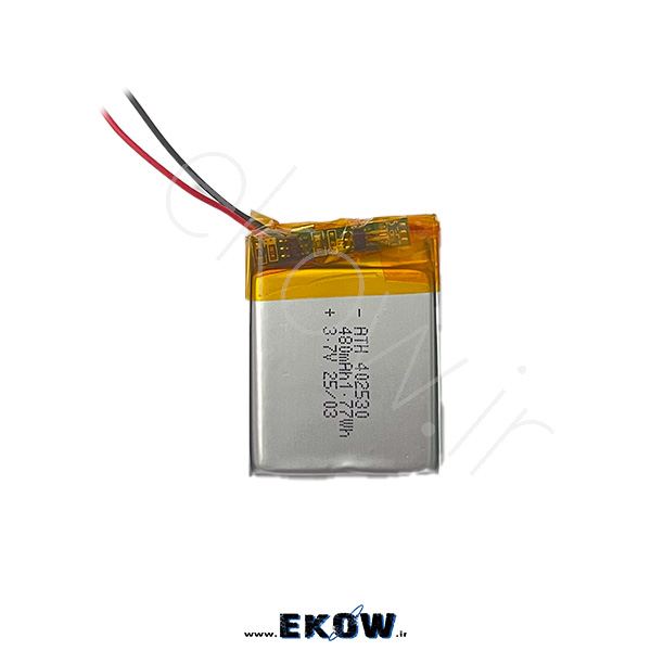 li-po 402530 3.7v 480mAh باتری لیتیوم پلیمر 480mAh 480mAh باتری 480mAh لیتیوم 480mAh لیتیوم پلیمر 480mAh باتری پلیمری 480mAh باتری پلیمری باتری پلیمری ارزان لیتیوم li-po 402530 3.7v 480mAh