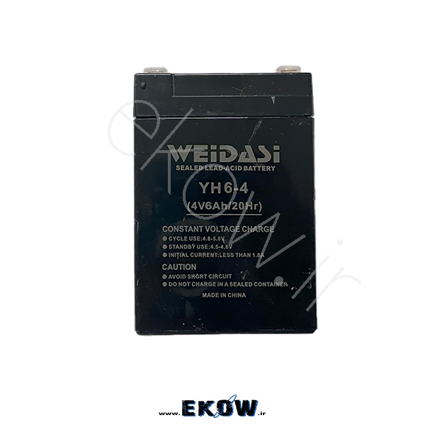 باتری اسیدیWEIDASI 4V6AH باتری اسیدی باتری خشک 4 ولت 6 آمپر برند WEIDASI باتری خشک 4 ولت باتری خشک 6 امپر FHJVD OA; 4 ,GJ باتری خشک ارزان باتری خشک 4 ولت ارزان