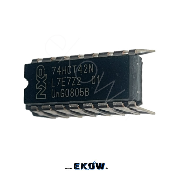 آی سی 7442 آی‌سی 7442 IC 7442 TTL IC 7442 BCD to Decimal Decoder 7442 دیکودر BCD 7442 پکیج DIP 7442 پین اوت 7442 شماتیک 7442 مدار دیجیتال با 7442 TTL decoder IC BCD decoder TTL مدار شمارنده دیجیتال IC 74 series 7442 دیتاشیت 7442 Digital decoder IC مدار آموزشی دیجیتال برد دیجیتال TTL 7442 logic IC BCD logic decoder TTL BCD decoder مدار نمایش عدد Digital logic IC مدار کنترلی دیجیتال آی‌سی TTL 7442 BCD decoder IC