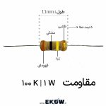مقاومت 1 وات 100 کیلو اهم (1W 100 K) مقاومت 1 وات 100 کیلو اهم مقاومت 1 وات 100 کیلو اهم (1W 100 K) خرید مقاومت 1 وات 100 کیلو اهم (1W 100 K) قیمت مقاومت 1 وات 100 کیلو اهم (1W 100 K) مشخصات مقاومت 1 وات 100 کیلو اهم (1W 100 K) مقاومت 1 وات 100 کیلو اهم (1W 100 K) فیلم کربن مقاومت 1 وات 100 کیلو اهم (1W 100 K) تلرانس 5 درصد مقاومت 1 وات 100 کیلو اهم (1W 100 K) نصب محوری مقاومت 1 وات 100 کیلو اهم (1W 100 K) مناسب برد THT مقاومت 1 وات 100 کیلو اهم (1W 100 K) برای تقسیم ولتاژ مقاومت 1 وات 100 کیلو اهم (1W 100 K) برای بایاسینگ مقاومت 1 وات 100 کیلو اهم (1W 100 K) برای پول آپ مقاومت 1 وات 100 کیلو اهم (1W 100 K) برای پول داون مقاومت 1 وات 100 کیلو اهم (1W 100 K) برای شبکه RC مقاومت 1 وات 100 کیلو اهم (1W 100 K) برای فیدبک مدار مقاومت 1 وات 100 کیلو اهم (1W 100 K) مناسب تعمیرات برد مقاومت 1 وات 100 کیلو اهم (1W 100 K) مناسب آموزش الکترونیک مقاومت 1 وات 100 کیلو اهم (1W 100 K) مناسب نمونه سازی مقاومت 1 وات 100 کیلو اهم (1W 100 K) مقدار 100000 اهم مقاومت 1 وات 100 کیلو اهم (1W 100 K) کد رنگی قهوه ای مشکی زرد طلایی مقاومت 1 وات 100 کیلو اهم (1W 100 K) مناسب مدار الکترونیکی
