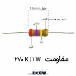 مقاومت 1 وات 270 کیلو اهم (1W 270 K) مقاومت 1 وات 270 کیلو اهم مقاومت 1 وات 270 کیلو اهم (1W 270 K) خرید مقاومت 1 وات 270 کیلو اهم (1W 270 K) قیمت مقاومت 1 وات 270 کیلو اهم (1W 270 K) مشخصات مقاومت 1 وات 270 کیلو اهم (1W 270 K) مقاومت فیلم کربن 270K یک وات مقاومت 270 کیلو اهم 1 وات مقاومت 1W 270K نصب محوری مقاومت 270KΩ یک وات مناسب برد THT کد رنگی مقاومت 270K قرمز بنفش زرد طلایی مقاومت 1 وات 270 کیلو اهم برای تقسیم ولتاژ مقاومت 1 وات 270 کیلو اهم برای بایاسینگ مقاومت 1 وات 270 کیلو اهم برای پول آپ مقاومت 1 وات 270 کیلو اهم برای پول داون مقاومت 270K 1W برای شبکه RC مقاومت 270K 1 وات برای فیلتر مقاومت 270K 1W برای فیدبک مدار مقاومت 270K 1 وات مناسب تعمیرات برد مقاومت 270K یک وات مناسب آموزش الکترونیک مقاومت 270000 اهم 1 وات فیلم کربن مقاومت محوری 270K 1W برای مونتاژ