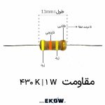 مقاومت 1 وات 430 کیلو اهم (1W 430 K) مقاومت 1 وات 430 کیلو اهم مقاومت 1 وات 430 کیلو اهم (1W 430 K) خرید مقاومت 430 کیلو اهم 1 وات قیمت مقاومت 1 وات 430 کیلو اهم مقاومت فیلم کربن 430K 1W مشخصات فنی مقاومت 430KΩ یک وات مقاومت 430000 اهم توان 1 وات کد رنگی مقاومت 430 کیلو اهم زرد نارنجی زرد طلایی مقاومت محوری 430K برای نصب THT مقاومت 1W 430K با تلرانس 5 درصد مقاومت 430 کیلو اهم مناسب تقسیم ولتاژ مقاومت 430K یک وات برای مدار بایاس مقاومت 430KΩ مناسب فیلتر RC مقاومت کربنی 430 کیلو اهم 1 وات مقاومت Axial 430K 1W مقاومت 430 کیلو اهم با پایه مسی قلع اندود مقاومت 1 وات 430K مقاوم در برابر حرارت مقاومت 430K برای تعمیرات برد الکترونیکی مقاومت 430000 اهم THT مقاومت 1 وات 430 کیلو اهم برای پروژه‌های الکترونیک تصویر مقاومت 430K 1W با کد رنگی استاندارد