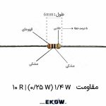 مقاومت 14 وات 10 اهم ( 14W 10 R) مقاومت 14 وات 10 اهم مقاومت 1/4 وات 10 اهم مقاومت 1/4W 10 R مقاومت 10 اهم ربع وات مقاومت 10R مقاومت محوری 10 اهم مقاومت THT 10 اهم مقاومت DIP 10 اهم مقاومت 0.25 وات 10 اهم خرید مقاومت 10 اهم قیمت مقاومت 10 اهم 1/4 وات مقاومت 10 اهم تکی مقاومت 10R محوری مقاومت 10Ω محوری مقاومت پایه دار 10 اهم مقاومت فیلم کربنی 10 اهم