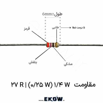 مقاومت 14 وات 27 اهم ( 14W 27 R) مقاومت 14 وات 27 اهم مقاومت 1/4 وات 27 اهم ( 1/4W 27 R) مقاومت 1/4 وات 27 اهم مقاومت 27 اهم ربع وات مقاومت 1/4W 27 R مقاومت 27R فیلم کربنی مقاومت 27 اهم پایه دار مقاومت محوری 27 اهم مقاومت اکسیال 27 اهم مقاومت 27 اهم THT مقاومت 27 اهم DIP مقاومت 0.25 وات 27 اهم مقاومت فیلم کربنی 27 اهم خرید مقاومت 27 اهم قیمت مقاومت 27 اهم الکترونیک کوثر خرید مقاومت ربع وات قیمت مقاومت ربع وات مقاومت 27 اهم برای تعمیر برد مقاومت 27 اهم برای مدار الکترونیکی مقاومت 27 اهم برای پروژه الکترونیک مقاومت 27 اهم مناسب آزمایشگاه مقاومت 27 اهم مناسب مونتاژ برد مقاومت 27 اهم محدود کننده جریان مقاومت 27 اهم گیت ماسفت مقاومت 27 اهم استاندارد E24 مقاومت پایه دار 27 اهم الکترونیک کوثر خرید مقاومت 1/4 وات 27 اهم قیمت مقاومت 1/4 وات 27 اهم مقاومت 27 اهم تلرانس 5 درصد مقاومت 1/4 وات 27 اهم فیلم کربنی