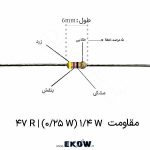 مقاومت 14 وات 47 اهم ( 14W 47 R) مقاومت 14 وات 47 اهم مقاومت 1/4 وات 47 اهم ( 1/4W 47 R) مقاومت 47 اهم مقاومت 1/4 وات 47 اهم مقاومت 47R فیلم کربنی مقاومت 47 اهم پایه دار مقاومت محوری 47 اهم مقاومت 47 اهم THT مقاومت 47 اهم DIP مقاومت 0.25 وات 47 اهم مقاومت فیلم کربنی 47 اهم خرید مقاومت 47 اهم قیمت مقاومت 47 اهم مقاومت 47 اهم برای برد مقاومت 47 اهم برای مونتاژ PCB مقاومت 47 اهم مناسب تعمیرات مقاومت 47 اهم محدود کننده جریان مقاومت 47 اهم استاندارد E24 مقاومت پایه دار 47 اهم الکترونیک کوثر مقاومت 47 اهم برای فیلتر RC مقاومت 47 اهم با تلرانس 5 درصد مقاومت 47 اهم با پایه مس قلع اندود مقاومت 47 اهم مناسب پروژه آموزشی
