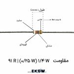 مقاومت 14 وات 91 اهم ( 14W 91 R) مقاومت 14 وات 91 اهم مقاومت 1/4 وات 91 اهم ( 1/4W 91 R) مقاومت 91 اهم مقاومت 1/4 وات 91 اهم مقاومت 91R فیلم کربنی مقاومت 91 اهم پایه دار مقاومت محوری 91 اهم مقاومت 91 اهم THT مقاومت 91 اهم DIP مقاومت 0.25 وات 91 اهم مقاومت فیلم کربنی 91 اهم خرید مقاومت 91 اهم قیمت مقاومت 91 اهم مقاومت 91 اهم برای برد مقاومت 91 اهم برای مونتاژ PCB مقاومت 91 اهم مناسب تعمیرات مقاومت 91 اهم محدود کننده جریان مقاومت 91 اهم استاندارد E24 مقاومت پایه دار 91 اهم الکترونیک کوثر مقاومت 91 اهم با تلرانس 5 درصد مقاومت 91 اهم با پایه مس قلع اندود مقاومت فیلم کربنی 91 اهم تکی