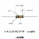 مقاومت 1/2 وات 10 کیلو اهم (1/2W 10K ) خرید مقاومت 1/2 وات 10 کیلو اهم (1/2W 10K ) قیمت مقاومت 1/2 وات 10 کیلو اهم (1/2W 10K ) مشخصات فنی مقاومت 1/2 وات 10 کیلو اهم (1/2W 10K ) فروش مقاومت 1/2 وات 10 کیلو اهم (1/2W 10K ) تصویر مقاومت 1/2 وات 10 کیلو اهم (1/2W 10K ) مقاومت 1/2 وات 10 کیلو اهم (1/2W 10K ) لایه کربنی کد رنگی مقاومت 1/2 وات 10 کیلو اهم (1/2W 10K ) مقاومت 1/2 وات 10 کیلو اهم (1/2W 10K ) تلرانس ۵ درصد پایه‌های قلع اندود مقاومت 1/2 وات 10 کیلو اهم (1/2W 10K ) لحیم کاری مقاومت 1/2 وات 10 کیلو اهم (1/2W 10K ) کاربرد مقاومت 1/2 وات 10 کیلو اهم (1/2W 10K ) در مدار مقاومت 1/2 وات 10 کیلو اهم (1/2W 10K ) برای بالاکش دیجیتال مقاومت 1/2 وات 10 کیلو اهم (1/2W 10K ) پایین کش ورودی روکش اپوکسی مقاومت 1/2 وات 10 کیلو اهم (1/2W 10K ) پایداری حرارتی مقاومت 1/2 وات 10 کیلو اهم (1/2W 10K ) مقاومت 1/2 وات 10 کیلو اهم (1/2W 10K ) برای میکروکنترلر مونتاژ بردهای الکترونیکی با مقاومت 1/2 وات 10 کیلو اهم (1/2W 10K ) خرید عمده مقاومت 1/2 وات 10 کیلو اهم (1/2W 10K ) مقاومت 1/2 وات 10 کیلو اهم (1/2W 10K ) صنعتی خرید اینترنتی مقاومت 1/2 وات 10 کیلو اهم (1/2W 10K ) مقاومت 1/2 وات 10 کیلو اهم (1/2W 10K ) باکیفیت